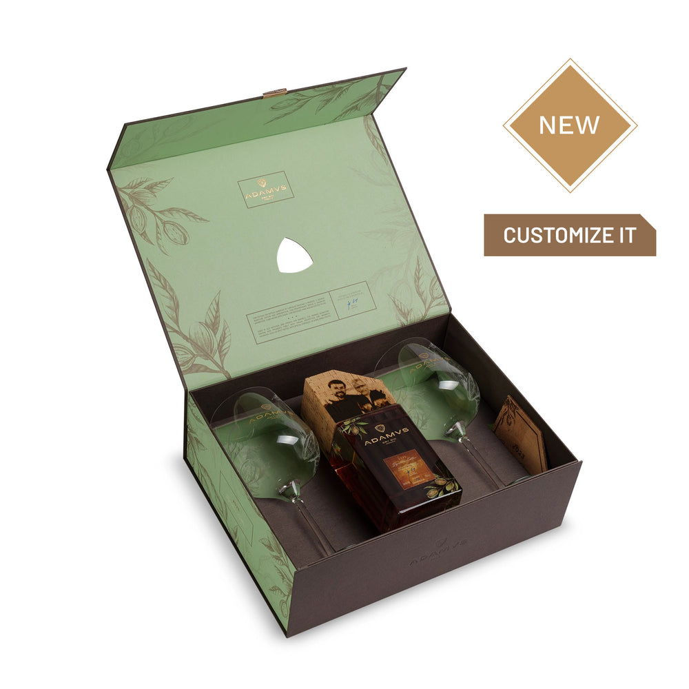 Adamus Organic Dry Gin Signature Edition 2023 70cl Gift Box Personalizzata