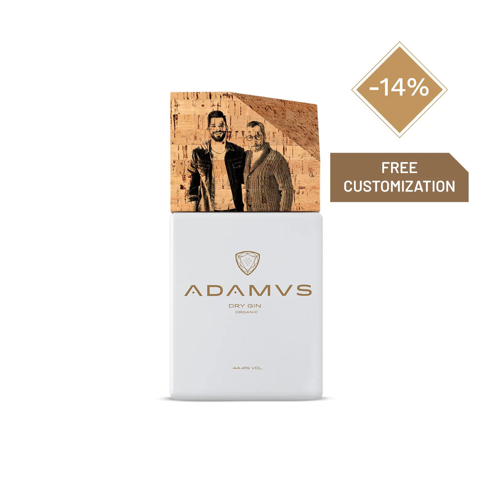 Adamus Organic Dry Gin Magnum Personalizado 250cl - Dia do Pai