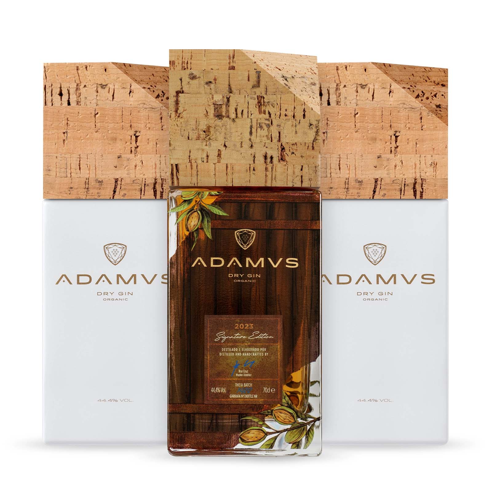 Adamus Gin Lovers Pack - 2 Adamus Organic Dry Gin & 1 Adamus Signature Edition 2023