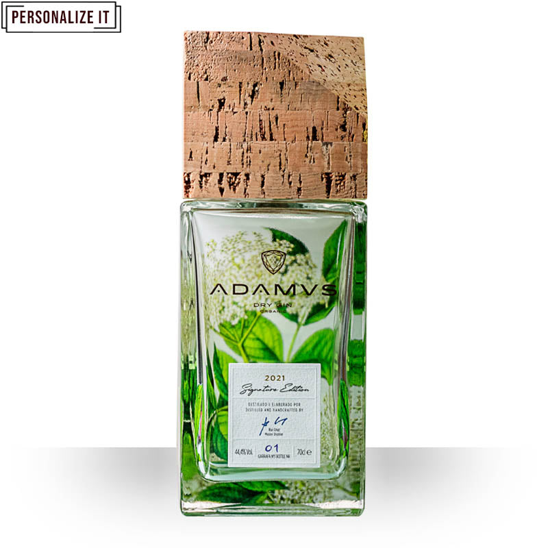 Organic Dry Gin Signature Edition 2021 Personalized 70cl
